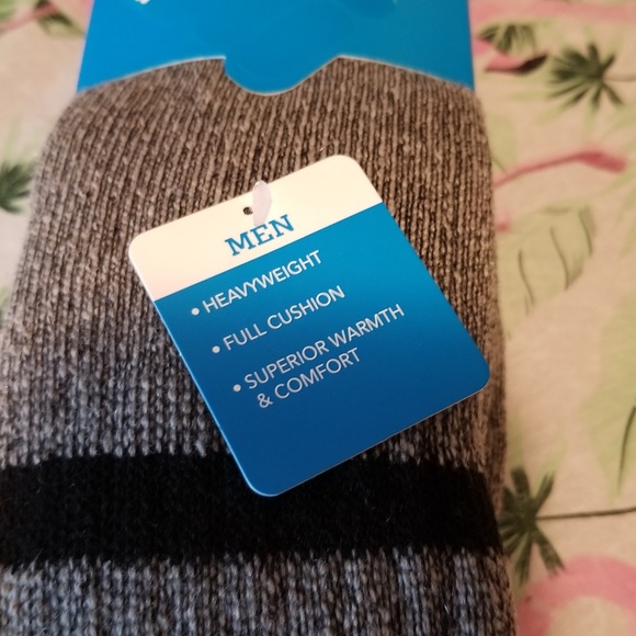 Columbia Full Cushion Wool Blend Men's Crew Socks - Picture 3 of 6